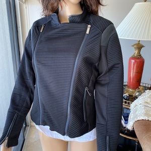 Kelly Osborne moto jacket